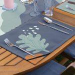 4+1 Bohem Tasarımlı Dijital Baskılı Amerikan Servis & Runner Seti Realhomes