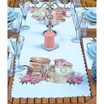 - ServisRunner-Set261-Gorsel2 - Realhomes 4+1 Özel Tasarım Antika Motifli Amerikan Servis & Runner Seti Realhomes