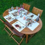 4+1 Beyaz Zemin Özel Tasarımlı Amerikan Servis & Runner Seti Realhomes