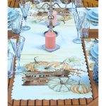 4+1 Kabak Çizimli Özel Tasarım Amerikan Servis & Runner Seti Realhomes