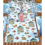 4+1 Kabak & Meyveler Özel Tasarım Amerikan Servis & Runner Seti Realhomes