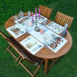 4+1 Özel Tasarım Mum Dekoratif Süs Tasarımlı Amerikan Servis & Runner Seti Realhomes