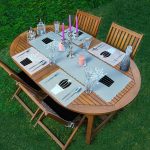 4+1 Gri & Pembe Zeminli Saksılı Kaktüs Tasarımlı Amerikan Servis & Runner Seti Realhomes