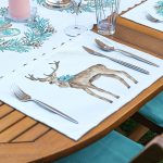 4+1 Özel Tasarım Kış Temalı Amerikan Servis & Runner Seti Realhomes