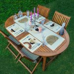 4+1 Krem Zeminli Etnik Tasarımlı Amerikan Servis & Runner Seti Realhomes