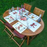 4+1 Çiçek & Şeker Tasarımlı Amerikan Servis & Runner Seti Realhomes