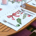 4+1 Çiçek & Şeker Tasarımlı Amerikan Servis & Runner Seti Realhomes