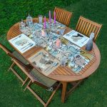 4+1 Bohemian Motifler Özel Tasarımlı  Amerikan Servis & Runner Seti Realhomes