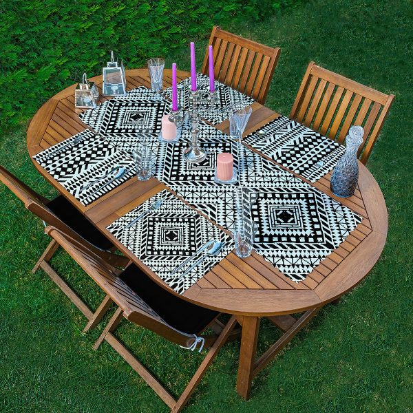 - ServisRunner-Set324-Gorsel1 - Realhomes  4+1 Yılbaşı Çam Ağacı Özel Tasarımlı Amerikan Servis & Runner Seti Realhomes