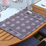 4+1 Kalp & Kaktüs Özel Tasarım Amerikan Servis & Runner Seti Realhomes