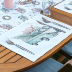 4+1 Çam Ağaçlı Araba Desenli Amerikan Servis & Runner Seti Realhomes