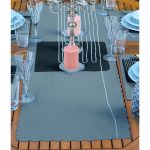 - ServisRunner-Set342-Gorsel2 - Realhomes 4+1 Açık Füme Renkli Onedraw Çizimli Amerikan Servis & Runner Seti Realhomes