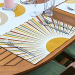 4+1 Güneşin Doğuşu Özel Tasarımlı Amerikan Servis & Runner Seti Realhomes