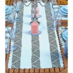 4+1 Özel Tasarım İskandinav Çizimli Amerikan Servis & Runner Seti Realhomes