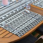 4+1 Özel Tasarım İskandinav Çizimli Amerikan Servis & Runner Seti Realhomes