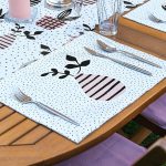 4+1 Kumlama Zemin Kaktüs Tasarımlı Amerikan Servis & Runner Seti Realhomes