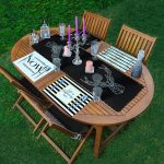 4+1 Siyah Beyaz Geyik & Gold Detaylı Amerikan Servis & Runner Seti Realhomes