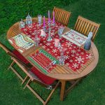 - ServisRunner-Set85-Gorsel1 - Realhomes 4+1 Yılbaşı Temalı Geyik Tasarımlı Amerikan Servis & Runner Seti Realhomes