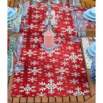 - ServisRunner-Set85-Gorsel2 - Realhomes 4+1 Yılbaşı Temalı Geyik Tasarımlı Amerikan Servis & Runner Seti Realhomes