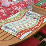 - ServisRunner-Set85-Gorsel3 - Realhomes 4+1 Yılbaşı Temalı Geyik Tasarımlı Amerikan Servis & Runner Seti Realhomes