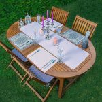 4+1 Pembe Renkli Özel Tasarım Amerikan Servis & Runner Seti Realhomes