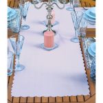 4+1 Pembe Renkli Özel Tasarım Amerikan Servis & Runner Seti Realhomes