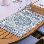 4+1 Pembe Renkli Özel Tasarım Amerikan Servis & Runner Seti Realhomes