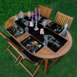 4+1 Siyahi African Tasarımlı Amerikan Servis & Runner Seti Realhomes