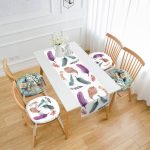 - RunnerYuvPofiSet120-Tuy-ve-Kus-Tasarimli-Ozel-Motifli-4-Yuvarlak-Pofidik-Sandalye-Minderi-ve-1-Runner-Seti - Realhomes Tüy ve Kuş Tasarımlı Özel Motifli 4 Yuvarlak Pofuduk Sandalye Minderi ve 1 Runner Seti Realhomes