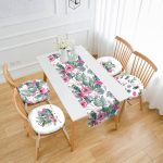 - RunnerYuvPofiSet123-Kaktus-Motifli-4-Yuvarlak-Pofidik-Sandalye-Minderi-ve-1-Runner-Seti - Realhomes  Kaktüs Motifli 4 Yuvarlak Pofuduk Sandalye Minderi ve 1 Runner Seti Realhomes