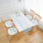 - RunnerYuvPofiSet133-Mavi-Zeminde-Ortanca-Cicegi-Tasarimli-4-Yuvarlak-Pofidik-Sandalye-Minderi-ve-1-Runner-Seti - Realhomes  Mavi Zeminde Ortanca Çiçeği Tasarımlı 4 Yuvarlak Pofuduk Sandalye Minderi ve 1 Runner Seti Realhomes