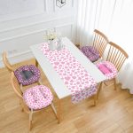 - RunnerYuvPofiSet18-Sevgililer-Gunu-Konseptli-Ozel-Tasarim-4-Yuvarlak-Pofidik-Sandalye-Minderi-ve-1-Runner-Seti - Realhomes  Sevgililer Günü Konseptli Özel Tasarım 4 Yuvarlak Pofuduk Sandalye Minderi ve 1 Runner Seti Realhomes