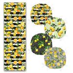 - RunnerYuvPofiSet192-Siyah-Cizgili-Limon-Tasarimli-4-Yuvarlak-Pofidik-Sandalye-Minderi-ve-1-Runner-Seti-1 - Realhomes Siyah Çizgili Limon Tasarımlı 4 Yuvarlak Pofuduk Sandalye Minderi ve 1 Runner Seti Realhomes