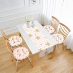 - RunnerYuvPofiSet199-Pembe-Zigzag-Altin-Varakli-Kalp-ve-Kar-Tanesi-4-Yuvarlak-Pofidik-Sandalye-Minderi-ve-1-Runner-Seti - Realhomes Pembe Zigzag Altın Varaklı Kalp ve Kar Tanesi 4 Yuvarlak Pofuduk Sandalye Minderi ve 1 Runner Seti Realhomes