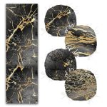 - RunnerYuvPofiSet253-Siyah-Altin-Varakli-Mermer-Motifli-4-Yuvarlak-Pofidik-Sandalye-Minderi-ve-1-Runner-Seti-1 - Realhomes  Siyah Altın Varaklı Mermer Motifli 4 Yuvarlak Pofuduk Sandalye Minderi ve 1 Runner Seti Realhomes