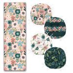 - RunnerYuvPofiSet263-Renkli-Tropik-Cicek-Tasarimli-4-Yuvarlak-Pofidik-Sandalye-Minderi-ve-1-Runner-Seti-1 - Realhomes  Rengarenk Tropik Çiçek Tasarımlı 4 Yuvarlak Pofuduk Sandalye Minderi ve 1 Runner Seti Realhomes