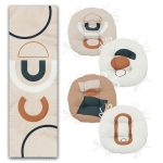 - RunnerYuvPofiSet293-Soyut-Tasarimli-4-Yuvarlak-Pofidik-Sandalye-Minderi-ve-1-Runner-Seti-1 - Realhomes  Soyut Tasarımlı 4 Yuvarlak Pofuduk Sandalye Minderi ve 1 Runner Seti Realhomes