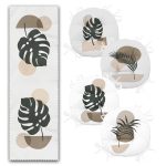 - RunnerYuvPofiSet298-Tropik-Yaprak-Tasarimli-4-Yuvarlak-Pofidik-Sandalye-Minderi-ve-1-Runner-Seti-1 - Realhomes  Tropik Yaprak Tasarımlı 4 Yuvarlak Pofuduk Sandalye Minderi ve 1 Runner Seti Realhomes