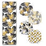 - RunnerYuvPofiSet318-Tropik-Yaprak-Motifli-4-Yuvarlak-Pofidik-Sandalye-Minderi-ve-1-Runner-Seti-1 - Realhomes  Tropik Yaprak Motifli 4 Yuvarlak Pofuduk Sandalye Minderi ve 1 Runner Seti Realhomes