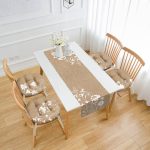 - RunnerYuvPofiSet319-Kahverengi-Zeminli-Cicek-Tasarimli-4-Yuvarlak-Pofidik-Sandalye-Minderi-ve-1-Runner-Seti - Realhomes Kahverengi Zeminli Çiçek Tasarımlı 4 Yuvarlak Pofuduk Sandalye Minderi ve 1 Runner Seti Realhomes