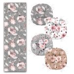 - RunnerYuvPofiSet329-Gri-Zeminli-Gul-Motifli-4-Yuvarlak-Pofidik-Sandalye-Minderi-ve-1-Runner-Seti-1 - Realhomes  Gri Zeminli Gül Motifli 4 Yuvarlak Pofuduk Sandalye Minderi ve 1 Runner Seti Realhomes