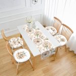 - RunnerYuvPofiSet337-Suluboya-Cizimli-Karahindiba-Tasarimli-4-Yuvarlak-Pofidik-Sandalye-Minderi-ve-1-Runner-Seti - Realhomes Suluboya Çizimli Karahindiba Tasarımlı 4 Yuvarlak Pofuduk Sandalye Minderi ve 1 Runner Seti Realhomes