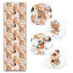 - RunnerYuvPofiSet356-Beyaz-Zemin-Altin-Varakli-Yaprak-Tasarimli-4-Yuvarlak-Pofidik-Sandalye-Minderi-ve-1-Runner-Seti-1 - Realhomes  Beyaz Zemin Altın Varaklı Yaprak Tasarımlı 4 Yuvarlak Pofuduk Sandalye Minderi ve 1 Runner Seti Realhomes