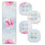 - RunnerYuvPofiSet369-Mavi-Zemin-Ortanca-Cicegi-Tasarimli-4-Yuvarlak-Pofidik-Sandalye-Minderi-ve-1-Runner-Seti-1 - Realhomes Mavi Zemin Ortanca Çiçeği Tasarımlı 4 Yuvarlak Pofuduk Sandalye Minderi ve 1 Runner Seti Realhomes