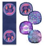 - RunnerYuvPofiSet386-Etnik-Fil-Tasarimli-4-Yuvarlak-Pofidik-Sandalye-Minderi-ve-1-Runner-Seti-1 - Realhomes  Etnik Fil Tasarımlı 4 Yuvarlak Pofuduk Sandalye Minderi ve 1 Runner Seti Realhomes