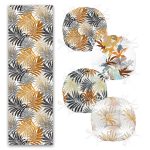 - RunnerYuvPofiSet404-Tropik-Sonbahar-Yaprak-Tasarimli-4-Yuvarlak-Pofidik-Sandalye-Minderi-ve-1-Runner-Seti-1 - Realhomes Tropik Sonbahar Yaprak Tasarımlı 4 Yuvarlak Pofuduk Sandalye Minderi ve 1 Runner Seti Realhomes