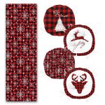 - RunnerYuvPofiSet405-Mery-Christmas-Yilbasi-Tasarimli-4-Yuvarlak-Pofidik-Sandalye-Minderi-ve-1-Runner-Seti-1 - Realhomes  Mery Christmas Yılbaşı Tasarımlı 4 Yuvarlak Pofuduk Sandalye Minderi ve 1 Runner Seti Realhomes