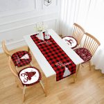 - RunnerYuvPofiSet408-Mery-Christmas-Yilbasi-Tasarimli-4-Yuvarlak-Pofidik-Sandalye-Minderi-ve-1-Runner-Seti - Realhomes  Mery Christmas Yılbaşı Tasarımlı 4 Yuvarlak Pofuduk Sandalye Minderi ve 1 Runner Seti Realhomes