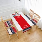 - RunnerYuvPofiSet411-Mery-Christmas-Geyik-Motifli-4-Yuvarlak-Pofidik-Sandalye-Minderi-ve-1-Runner-Seti - Realhomes Mery Christmas Geyik Motifli 4 Yuvarlak Pofuduk Sandalye Minderi ve 1 Runner Seti Realhomes