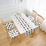 - RunnerYuvPofiSet424-Yilbasi-Temali-Ekose-Cam-Agac-Tasarimli-4-Yuvarlak-Pofidik-Sandalye-Minderi-ve-1-Runner-Seti - Realhomes Yılbaşı Temalı Ekose Çam Ağaç Tasarımlı 4 Yuvarlak Pofuduk Sandalye Minderi ve 1 Runner Seti Realhomes